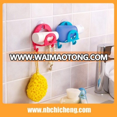 New Design Plastic Kitchen Sponge Holder with suction cup